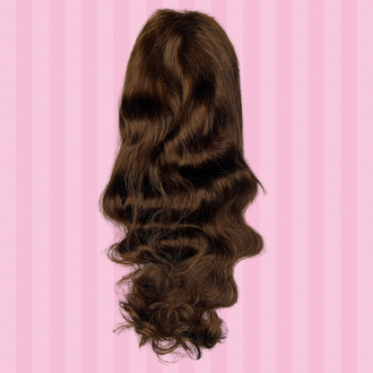 Brown 4x4 Body Wave Wig- HD Lace