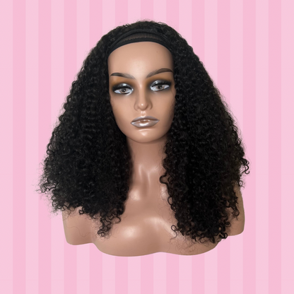 Flip-Over Half Wig